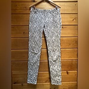 Paul Smith pant black white geometric size 31 EUC